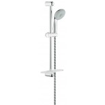 Grohe Tempesta glijstangset met 4 standen, Type IV 60cm met zeepschaal chroom 28436001