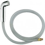 Grohe vaatdouchegarnituur zwart 27824K00
