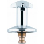 Grohe bovendeel voor inbouw stopkraan 1/2" met trecorn greep blauw 11501000