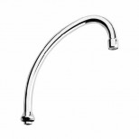 Grohe Toebehoren amet uitloop 185mm m/perl. 13070 chroom 13070000
