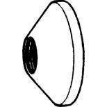 Grohe rozet voor S-kopp. 1/2" chroom