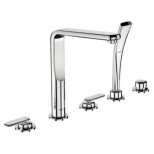 Grohe Veris afbouwdeel voor 5-gats badkraan voor badrandmontage chroom 19362000