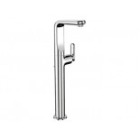 Grohe Veris 1-gats wastafelkraan verhoogd met draaibare uitloop met waste chroom 32191000