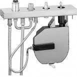 Hansa Universeel inbouwdeel voor 4-gats badkraan compact (wand- en renovatieoplossing) 53080200