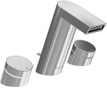 Hansa Hansastela 3-gats wastafelkraan met waste chroom 57202203