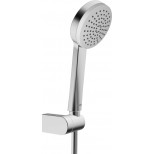 Hansa Hansaviva badset met handdouche 1 straal met wandhouder met slang 125cm chroom 44170110