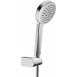 Hansa Hansaviva badset met handdouche 1 straal met wandhouder met slang 175cm chroom 44170210