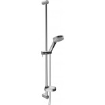 Hansa Hansaviva glijstangset met handdouche Hansaviva 3 st 90cm met doucheslang 175cm met zeepschaal chroom 44150130