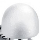 Hansgrohe Atoll helder glasbol voor wandlamp 40082000