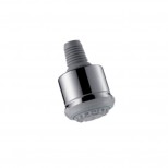 Hansgrohe Clubmaster Clubmaster hoofddouche z. douchearm met 3 straalsoorten 1/2" met quiclean chroom 28496000