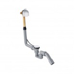 Hansgrohe Exafill Exafill E badafvoer-, overloop- en vulcombinatie met waste voor normaal bad chroom 58123000