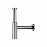 Hansgrohe Universeel Flowstar S Premium designbekersifon 5/4" met muurbuis met rozet chroom 52105000