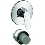 Hansgrohe Focus E2 inbouwdouchekraan z. omstel in- en afbouwdeel chroom 31966000