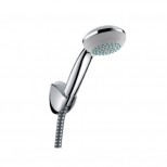 Hansgrohe Crometta 85 badset met Vario handdouche met wandhouder met doucheslang 125cm chroom 27558000