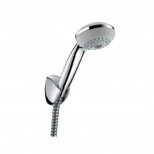 Hansgrohe Crometta 85 badset met Multi handdouche met wandhouder met doucheslang 125cm chroom 27568000