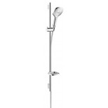 Hansgrohe Raindance Select Unica'S Puro glijstangset met Raindance Select-E 120 3jet handdouche 90cm met doucheslang 160cm chroom 26621000