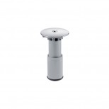 Hansgrohe Staro Starolift afbouwdeel met telescoop standpijp voor douchebakafvoer voor douchebak met gat 52mm chroom 60053000