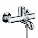 Hansgrohe Talis Classic badkraan met omstel met koppelingen br. nikkel 14140820