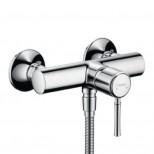 Hansgrohe Talis Classic douchekraan HOH=15cm met koppelingen br. nikkel 14161820