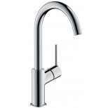 Hansgrohe Talis S2 1-gats wastafelkraan met hoge draaibare uitloop met waste chroom 32084000