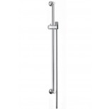 Hansgrohe Unica Unica Classic glijstangset 90cm met Sensoflex doucheslang 160cm z. handdouche brushed nikkel 27616820