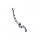 Hansgrohe Universeel Flexaplus S badafvoer-, overloopcombinatie met waste met flexibele buis voor normaal bad 58150000