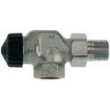 Heimeier thermostatische radiatorafsluiter haaks verkeerd 1/2" Kvs = 1,35 m3/h 222502000