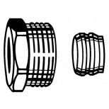 Heimeier vernikkelde klemset 1/2"x15mm bestellen per 2 stuks - prijs is per stuk 220115351