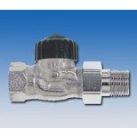 Heimeier thermostatische radiatorafsluiter recht 1/2" kort Kvs = 1,35 m3/h 221602000