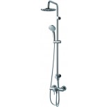 Ideal Standard Idealrain douchesysteem voor opbouwkraan met handdouche, hoofddouche en glijstang chroom A5691AA