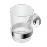 Ideal Standard Iom glashouder met drinkglas helder chroom A9121AA