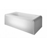 Ideal Standard Moments ligbad 180x90cm met transparant frontpaneel links wit K642101