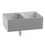 Keramag City uitstortgootsteen wit 350490000