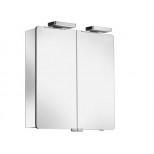 Keuco Elegance SPS spiegelkast elegance zilver-gebeitst geëloxeerd 700x760x169mm 21602171301