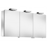 Keuco Elegance SPS spiegelkast elegance met radio en schuifladen zilver-gebeitst geëloxeerd 1200x670x169mm 21604176302