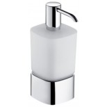 Keuco Elegance lotiondispenser tafelmodel met houder en pomp chroom 11654019001