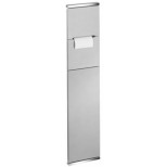 Keuco Plan Integral modul wc 1 scharnieren links chroom / all. zilver geëloxeerd 176x775x143mm 44964011701