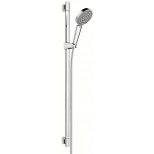 Kludi A-QA glijstangset (i) 90cm met doucheslang met handdouche 1S chroom 661400500