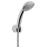 Kludi Freshline badset met handdouche Silver 100 met Sirenaflex slang 125cm met wandhouder chroom 6555005N00