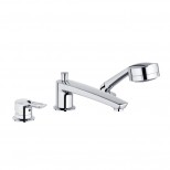 Kludi Mx 3-gats tegelrandcombinatie chroom 334470562