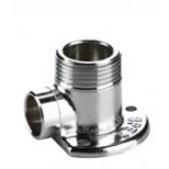 Kludi muurplaatkoppelingen 3/4"x15 set a 2st. chroom 762160500