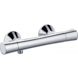 Kludi Zenta douchekraan thermostatisch z. omstel met koppelingen HOH=15cm chroom 351000538