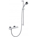 Kludi Zenta douchekraan thermostatisch met glijstangset 2S 60cm chroom 605760500