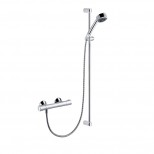 Kludi Zenta douchekraan thermostatisch met glijstangset 2S 90cm chroom 605770500