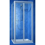 Koralle S300 pendeldeur 90x195cm alu/helder L65973502524