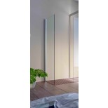 Koralle Terrashower TDTS 4-H zijwand 580-605x1950mm alumet hggl./helder