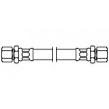 Neoperl Neoflex flexibele'slang 12mm knel x 15mm knel 35cm rvs 32125511