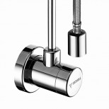 Schell Classic hoekstopkraan met rozet 1/2"x10mm chroom 051720699