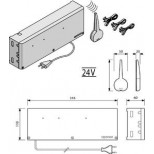 Uponor draadloze regelmodule C-56 met antenne grijs 1045565