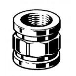 Viega sok 1/2" chroom 447762